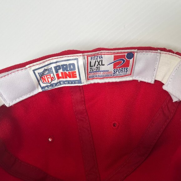 Vintage Sports Specialties SF 49ers Fitted Hat L/XL - Picture 5 of 5